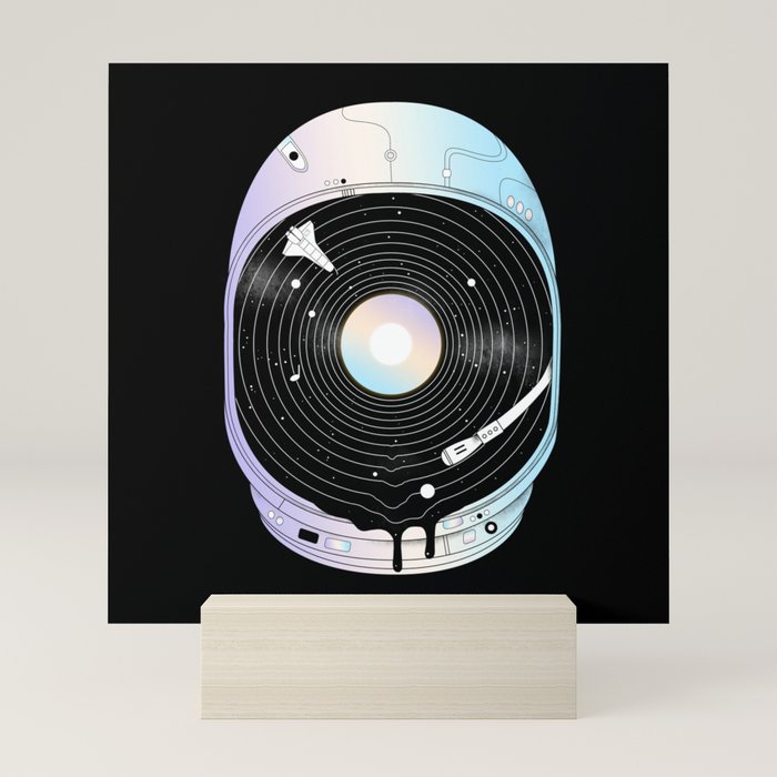 In the Presence of a Deafening Silence Mini Art Print