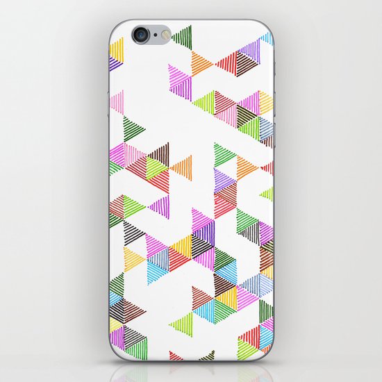 Technicolour Raindrops iPhone & iPod Skin