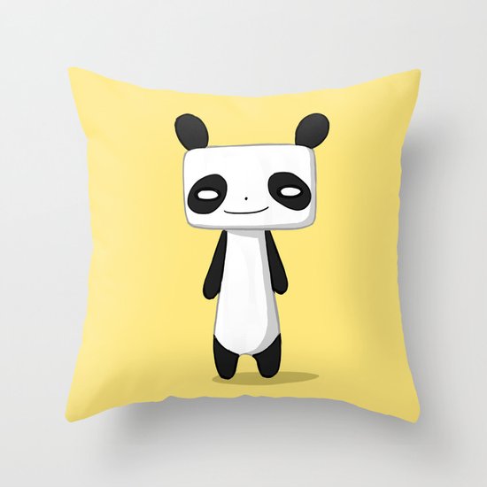 Panda 2 Throw Pillow