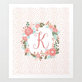 Letter K Art Prints For Any Decor Style Society6