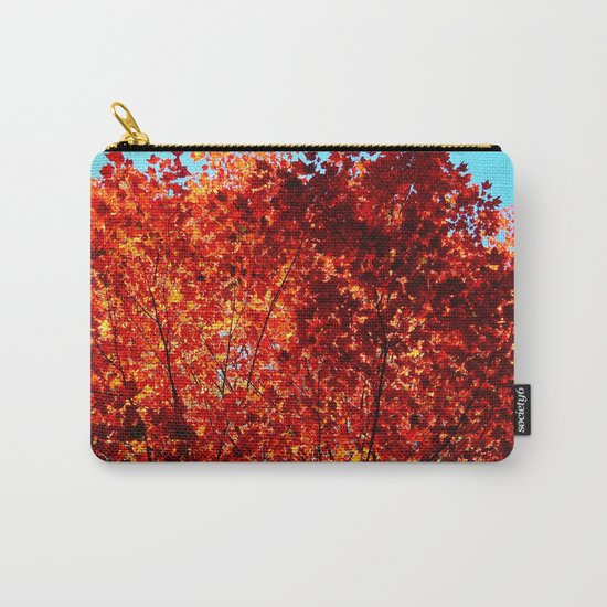 Red Maple Explosion Carry-All Pouch