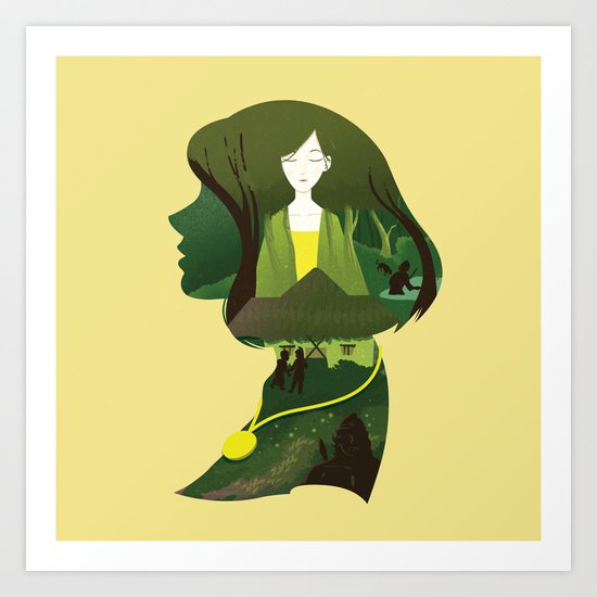 On My Mind Art Print