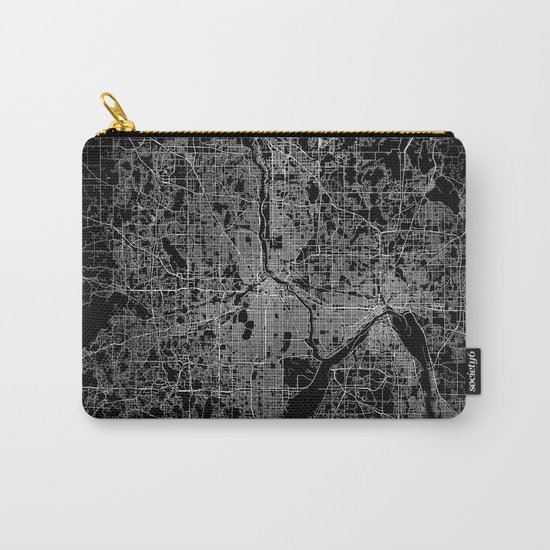 minneapolis map Carry-All Pouch