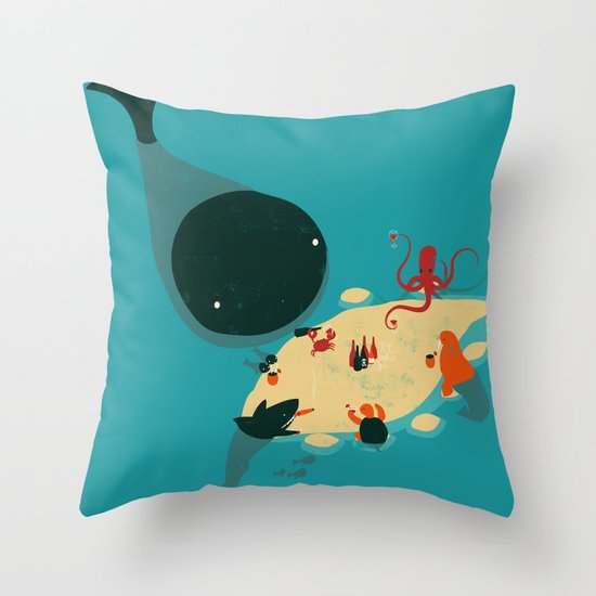 Sandbar Throw Pillow