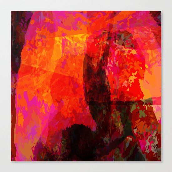 flames Canvas Print