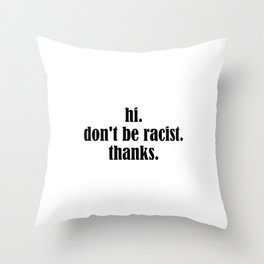 18x18 Multicolor SimpliPiBa History Pattern Anti Racist Black Pride Support Throw Pillow 