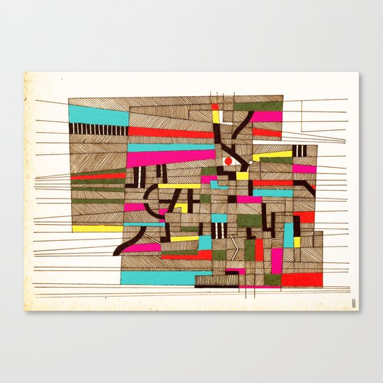 - architecture#02 - Canvas Print