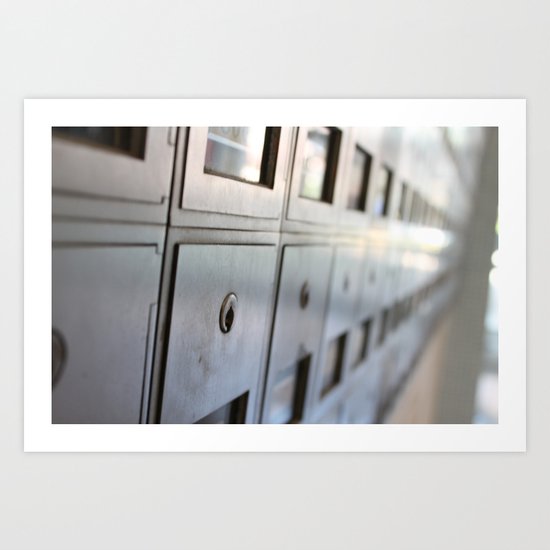 Mailtime Art Print