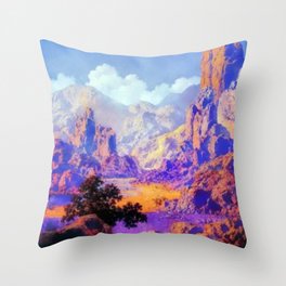 Maxfield Parrish Painting Throw Pillow