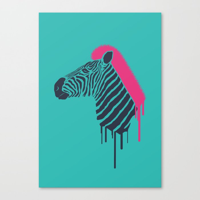 Zebra's Not Dead II Canvas Print