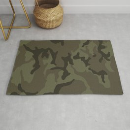 Army Camouflage Rug