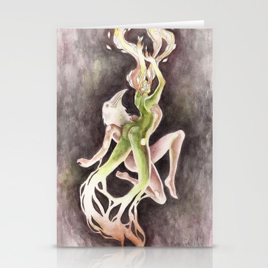 If you can't be my wife, you shall be my tree (Apollo & Daphne) Stationery Cards