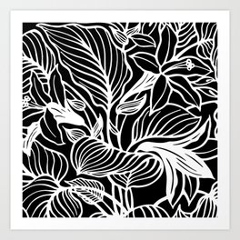 Black White Art Prints Society6