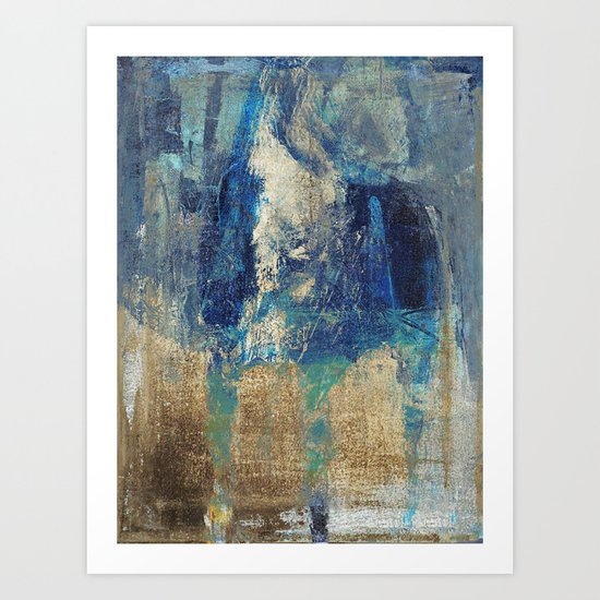 Night Horse Art Print