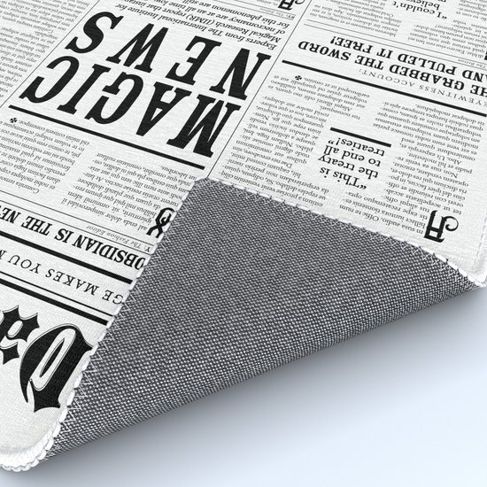 The Daily Mage Fantasy Newspaper Rug By Grandeduc Society6