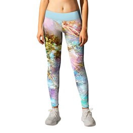 Opal and Gold Leggings