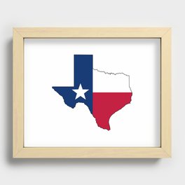 Texas Recessed Framed Print