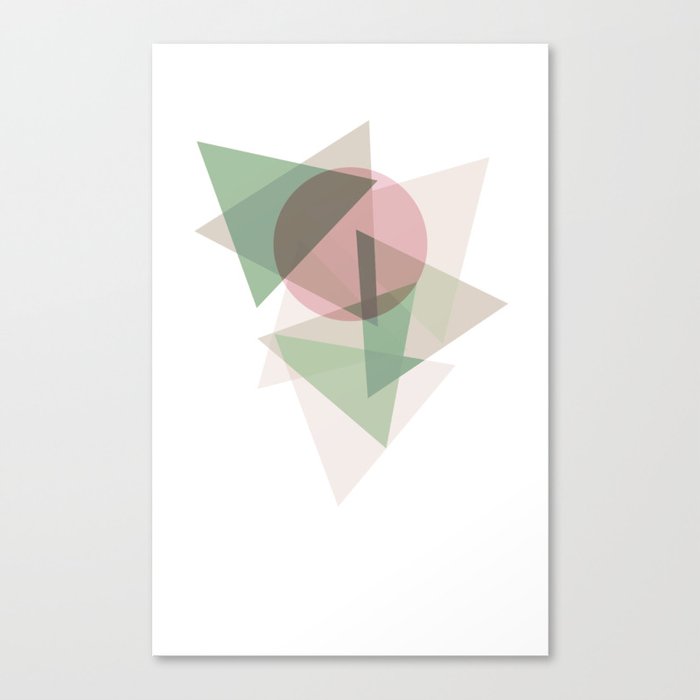 triangles Canvas Print