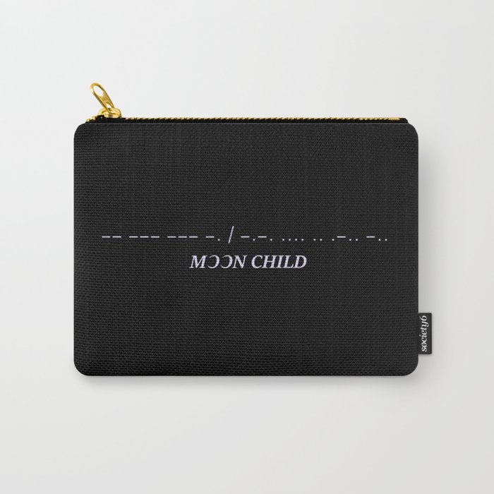 Moon Child Morse Carry-All Pouch