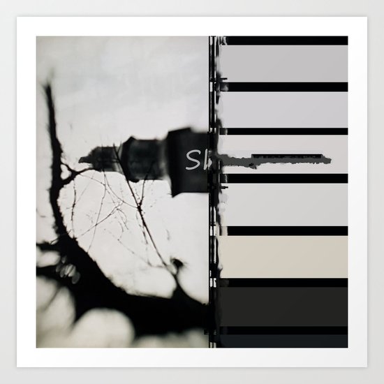Marking The Artwork Art Print