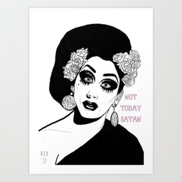 Bianca Del Rio - Not Today Satan *Special Edition* Art Print