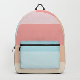 Monorama - Classic Striped Retro Style Stripes Backpack
