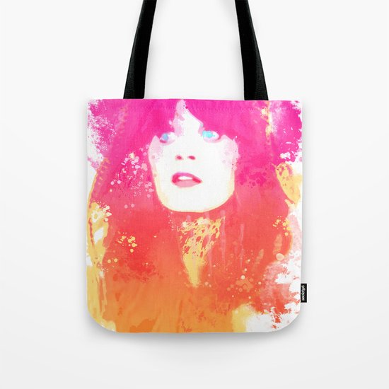 Zooey Deschanel Tote Bag