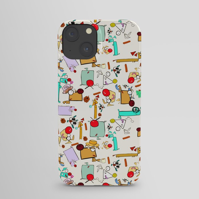 Dialogue with the Dog - R01 - "Friends" iPhone Case