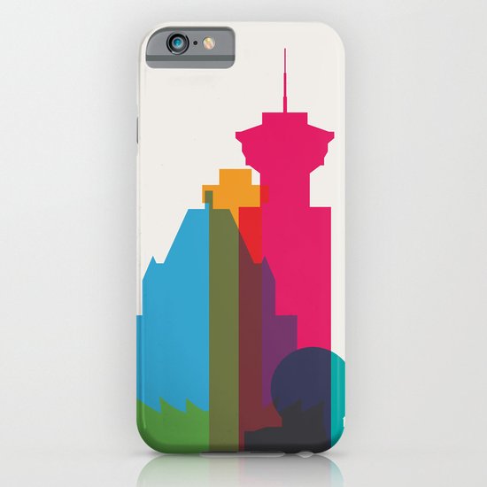 Shapes of Vancouver. Accurate to scale. iPhone & iPod Case