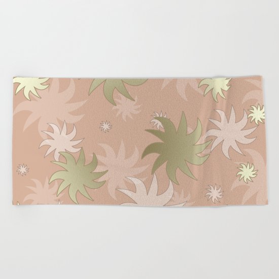 CHRISTMAS STARS 05 Beach Towel
