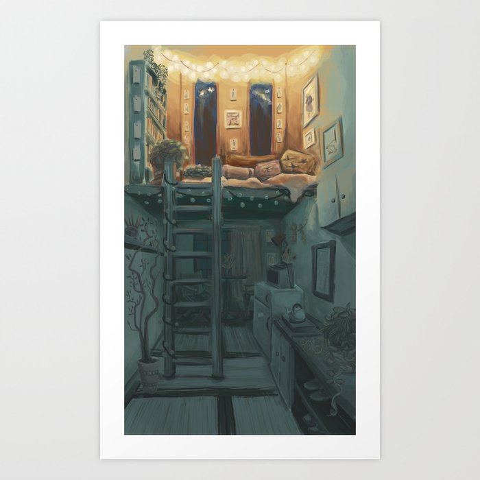 Ideal Japanese Apartment Art Print