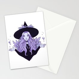 Lilac Witch Stationery Card