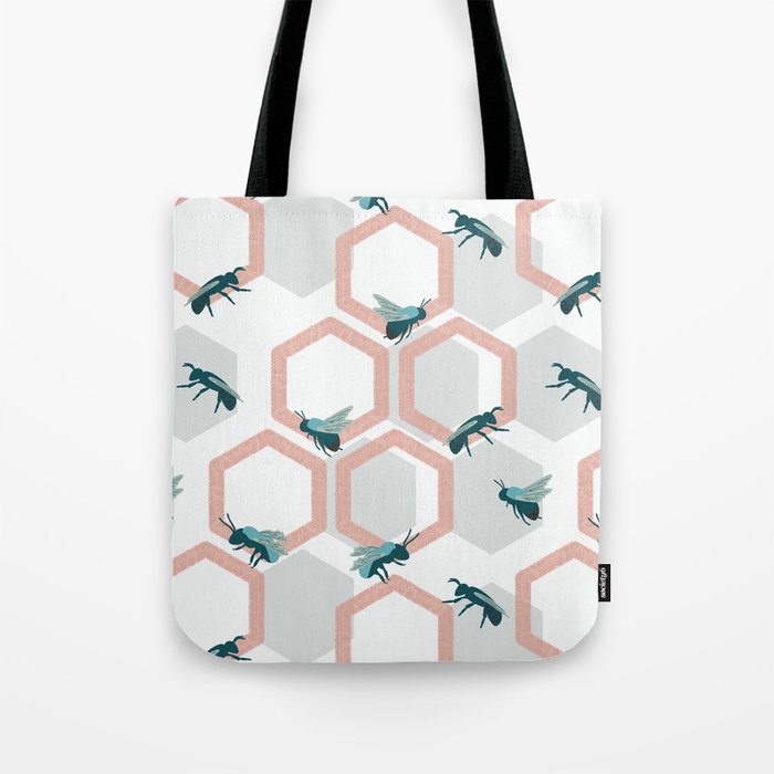 Hive (Aquatic) Tote Bag