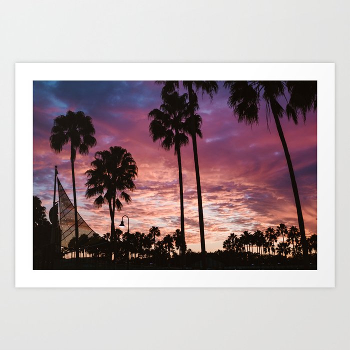 Florida Sunset Art Print