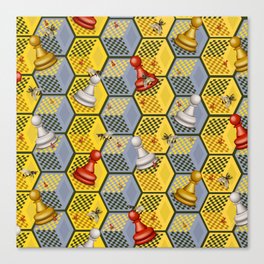 Chess Hive Canvas Print