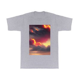 Fire Clouds T Shirt