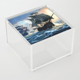 Battle on the High Seas Acrylic Box