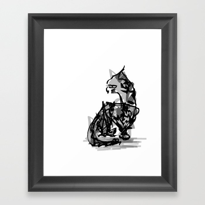 Mousey Mousey Framed Art Print
