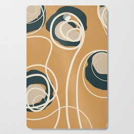 Abstract Flowers 05 Cutting Board