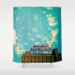 Farine Five Roses Shower Curtain