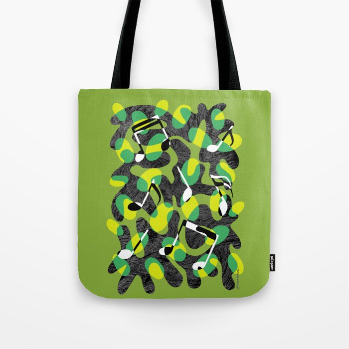 SING Slogan | Digital Hand Lettered Design Tote Bag
