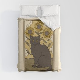 Three of Wands Duvet Cover