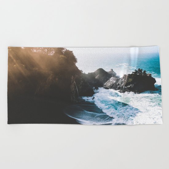On The Edge Beach Towel