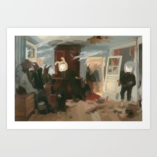 The House of the Last Cartridge Art Print