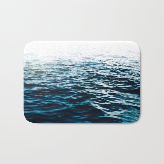 Blue Sea Bath Mat