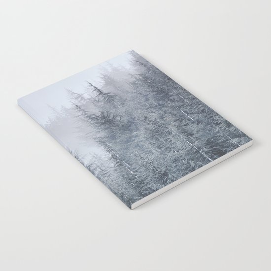 Early moorning... Into the woods Notebook