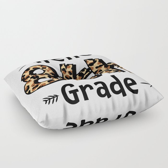 Hello 8th Grade Back To School Floor Pillow