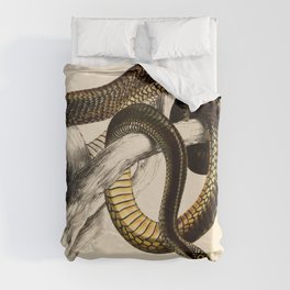Charles Curtis - South African snake Duvet Cover