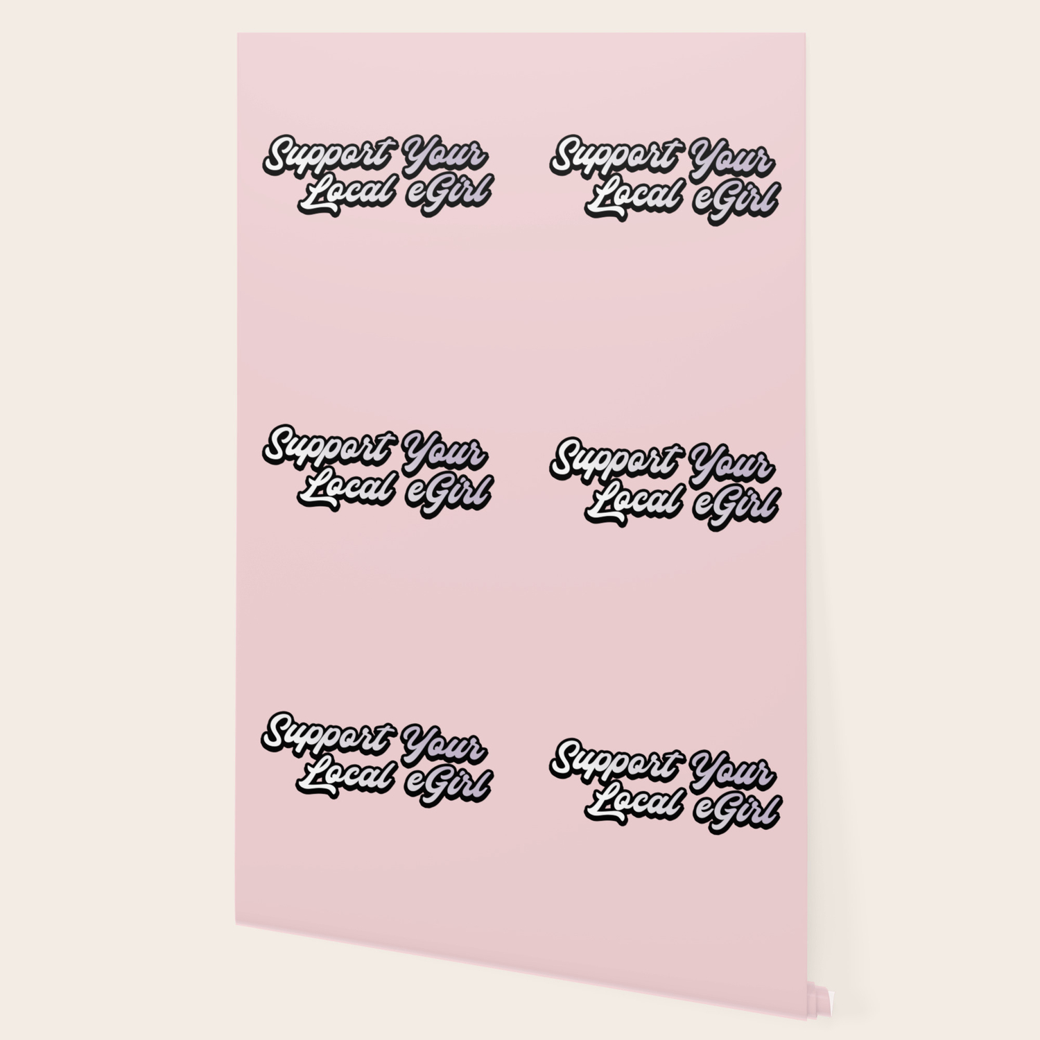 >Support Your Local Egirl Peach Wallpaper By Stardenia Society6