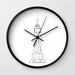 "Travel Collection" - Empire State Building Wall Clock